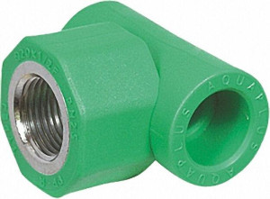 Ppr Rohr Aqua-Plus T-Stück IG PN25 32 mm x DN25 1" x 32 mm