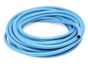 Pvc-gewebeschlauch mit Polyersterumflechtung Flexibler Weich-PVC Außendurchmesser 11,6 mm Materialstärke 1,3 mm