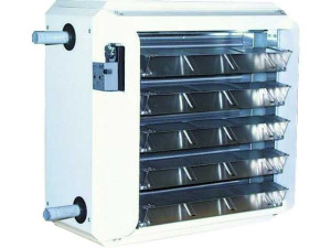 Wolf Luftheizer TopWing TLHK 40 - 400V Induktionsjalousie mit Stellmotor 230V