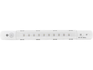 Unterbaulichtleiste LED Bewegungsmelder, Batterie, weiß, 260mm,IP20