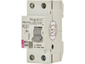 Fi-schalter EFI-2, 2-polig, 25A, 30mA, Typ A, unverzögert