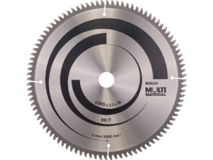 Kreissägeblatt d 305 x 30 x 3,2 mit 96 Zähne, für Aluminium und Nichteisenmetalle