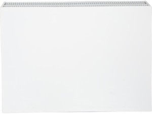 Planheizkörper LINEAR V6 L Standardanschluss 6-Fach, Typ 33/600/1400, Farbe weiß RAL 9016