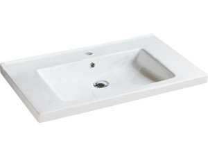Waschtisch TRENDY, BxHxT 860x115x510mm, mit 1 Hanhloch
