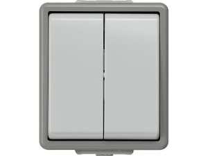 Aufputz-serienschalter 75mmx66mmx54mm Schutzart IP44 / 1 Stück