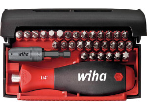 Bit-set Wiha®, 25 mm 33-teilig, 1/4'