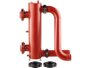 Buderus Hydraulische Weiche + Isolierung 900kW primär Victaulic, sekundär DN100, PN6 7736701908