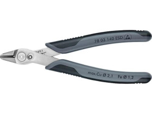 Seitenschneider KNIPEX Super Knips XL ESD m. poliertem Kopf, Länge 140 mm