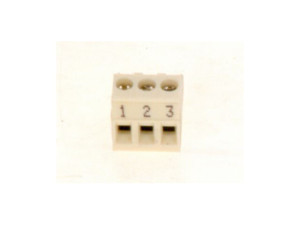 Buderus Anschlussklemme 3-pol. ECO-BUS weiß 87182249060