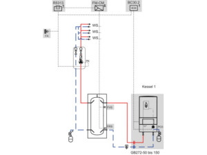 Buderus Logaplus M GB272-150 146 kW ohne WLAN Hybridfähig Bodenmontage 7739621295
