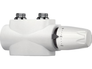 Heimeier 9690-42.000 Multilux 4-Set Zwei-und Einrohrbetrieb, 3/4", weiß RAL 9016