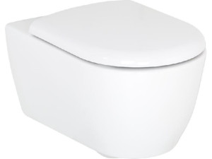 Wand-tiefspül-wc AIMERA BxHxT: 355x360x540 mm spülrandlos Keramik weiß
