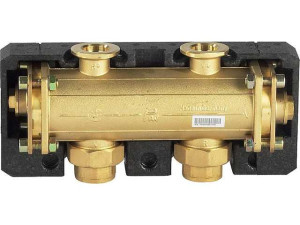 Paw Hydraulische Weiche DN32 (11/4') bis 2600 l/h gebrückt mit Isolierung