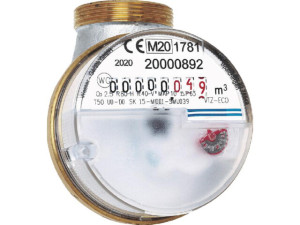 Kw-messkapsel ECO für Ventilzähler und Badewannenzähler Qn 1,5
