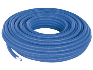 Uponor Uni Pipe PLUS weiß im Schutzrohr d16mm x 2,0mm - 25/20, blau, Länge 75m
