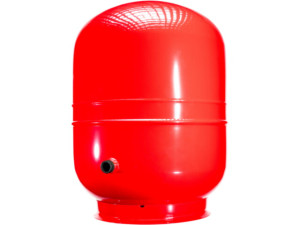 Mag Ausdehnungsgefäß 150 Liter DN25 (1“) AG Zilflex H für Heizung rot Standring