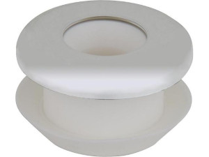 Gummi-urinalverbinder für Urinaldruckspülrohre D 12-18mm D 35mm/ mit Rosette, hell