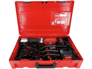 Akku-pressmaschine ROMAX 4000 Set SV15-22-28mm, 4Ah, AMP