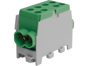 Hauptleitungs-abzweigklemme Farbe: grün, 1-polig 2x Eing. 35mm²/2x Ausg. 25mm²