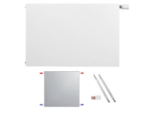 Buderus Heizkörper C-Plan Typ 21 HxL 500x500 Logatrend Flachheizkörper, FMS, Stopfen