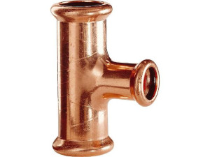 Pressfitting Kupfer T-Stück 12 mm M-Kontur