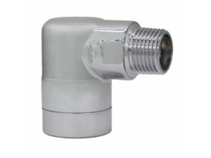 Allgassteckdose, MS, verchromt TAE, AG x Stecker, therm Absch R 1/2" M x quick