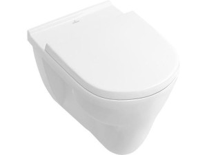 Flachspül-wc V+B O.Novo, wandhängend, 360x360x560mm, weiß