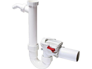 Kessel 73052 Rückstauverschluss Staufix Siphon aus Kunststoff DN50