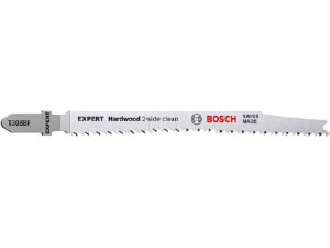 Stichsägeblätter BOSCH EXPERT T308BF Länge 117 mm, für Kunststoffbeschichtete Platten VPE 3 Stück