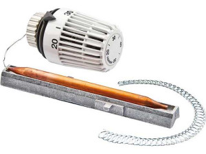 Heimeier Thermostatkopf-K 20-50°C als Anlege und Tauchfühler mit Befestigungsmaterial 6402-00.500