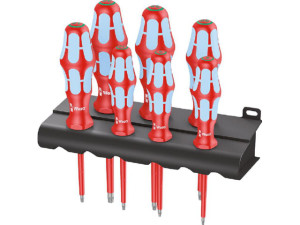Vde-schraubendreherset WERA®, 7-teilig, TORX, Edelstahl
