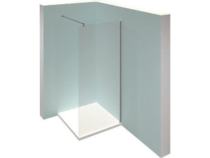 Walk-in Glasduschwand Hüppe Design Pure mit Wandprofil BxHxT: 1190-1210x2000x8mm