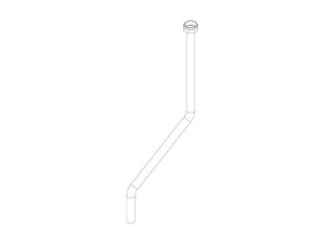 Buderus 87377066390 Rohr SHU solar RL nummeriert