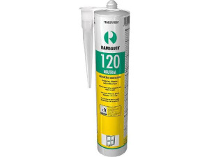 Ramsauer Neutral 120, transparent, neutrale dauerelastische 1-K-Silicon Dichtungsmasse, 310 ml