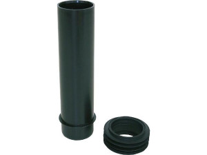 Wc-einlaufstutzen 55mm Durchmesser mit Spülrohrverbinder 180mm