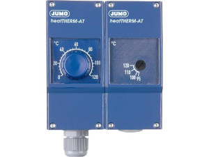 Jumo 60003195 Heizungdoppelthermostat heatTHERM AT Typ 603070/0120 0. . 120°C / 70. . 130°C R 1/2''