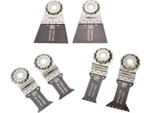 Sägeblätter-set FEIN 6-teilig Best of E-Cut Starlock-Plus Holz und Metall
