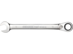 Maul-ringratschenschlüssel Umschaltbar SW= 16mm, L= 204mm