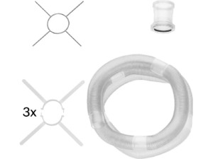 Buderus Abgassystem Grundbausatz ÜB-Flex, 15 m, d 110 mm, 7738112693