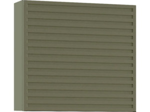 Oberschrank BLIES, 400x400x170mm, Stripes Salbei Grün