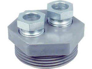 Stopfbuchs-verschraubung SBV R 1 1/2'' Universal 8, 10, 12mm Kunststoff doppelt