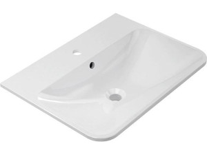Design-waschtisch ANNIKA BxHxT 600x148x450mm aus Mineralguss