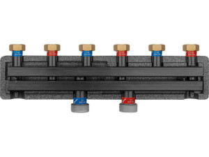 Kesselverteiler Evenes VT 2/3 ÜWM DN20(3/4'), 2m³/h, 50kW, inkl. Halterung und Isolierung