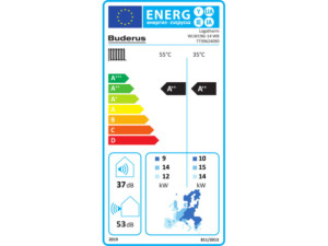 Buderus Hybrid-Brennwertkessel Logano plus GB192i.2 Paket Logaplus Ergänzungs-Set WLW196i-14 15 kW mit BC400 Hybridmanager HM200, Hybridbox
