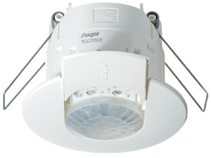 Hager Präsenzmelder Multikanal Einbau KNX UP TCC530E