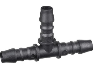 T-stück Kunststoff Außendurchmesser 6mm, VPE 5 Stück