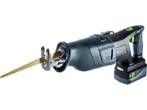 Akku-säbelsäge Festool RSC 18 5,0 EB-Plus, 18 V mit 2x 5,0 Ah Akkus und Ladegerät