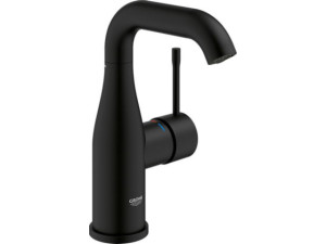 Waschtischmischer Grohe Essence M-Size, phantom black, seitliche Betätigung schwenkbar, ohne Ablaufgarnitur