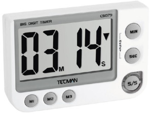 Timer, weiß bis 99 Min 59 Sek. 38.202460 x 90 x 20 mm