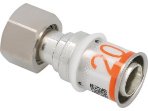Uponor S-Press PLUS Übergangsverschraubung d20mm-DN20 (3/4') IG